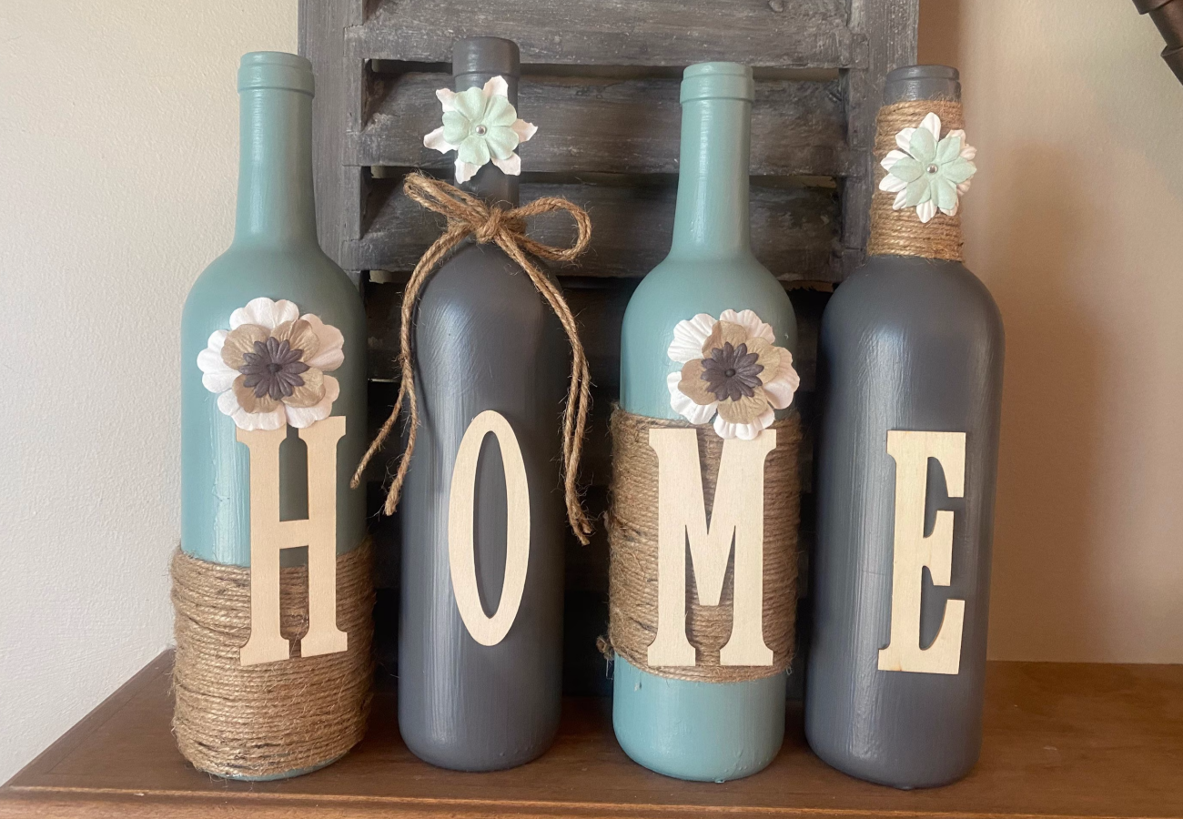 Glass Bottle DIY- Make Use Of Old And Useless Bottles For Home Decor