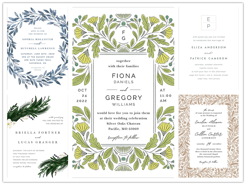 The Best 8 Wedding Invitations: Know Their Characteristics