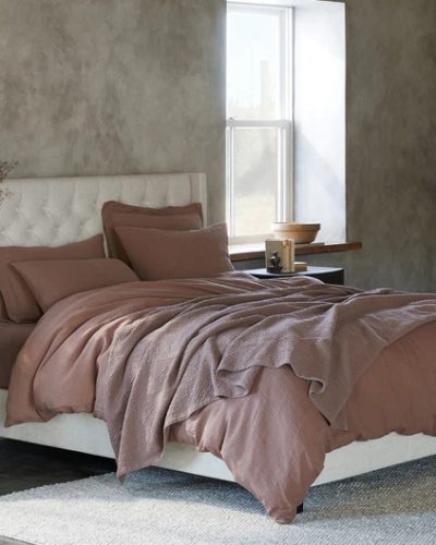 4. Organic Relaxed Linen Duvet Cover